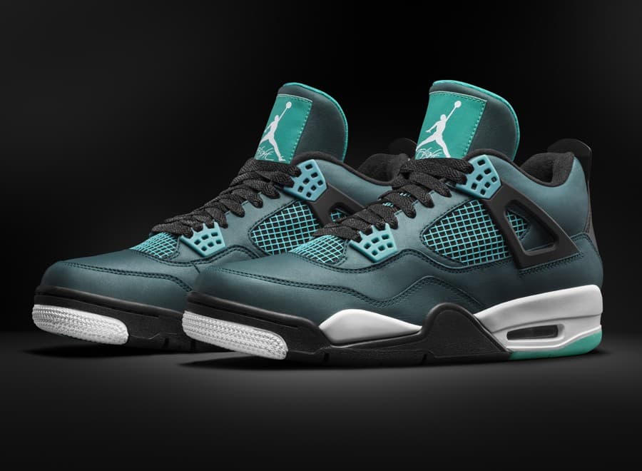 Air Jordan 4 Teal release photo 2