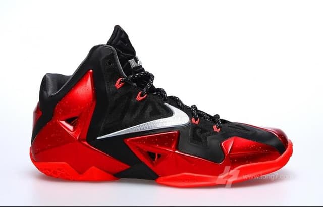 Nike LeBron XI "Miami Heat Away Nike release photo