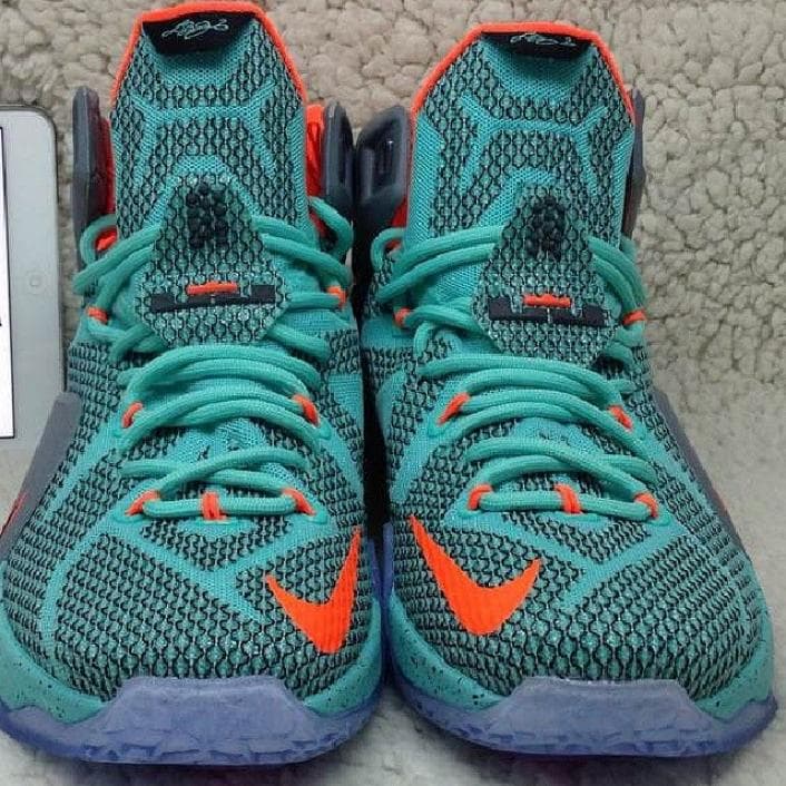 Nike LeBron 12 Sport Turquoise release photo 6