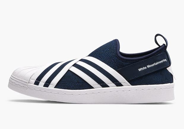 WHITE MOUNTAINEERING X ADIDAS SUPERSTAR SLIP ON release photo 1