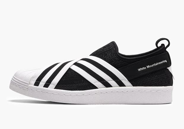 WHITE MOUNTAINEERING X ADIDAS SUPERSTAR SLIP ON release photo 1