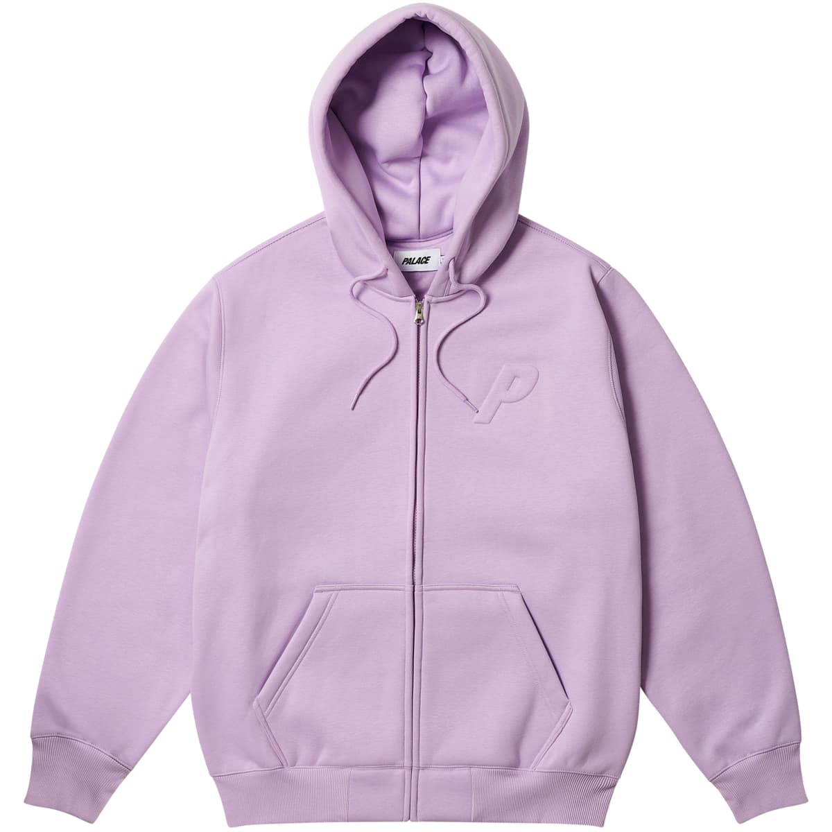 Thermal Embossed P3 Zip Hood Pastel Purple release photo 1
