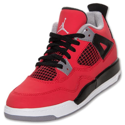 Boys' Preschool Jordan Retro 4 Basketball Shoes release photo 1