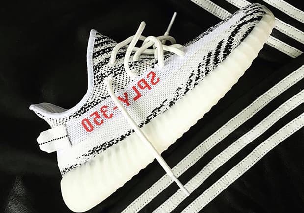 adidas Yeezy Boost 350 V2 “Zebra” release photo 1