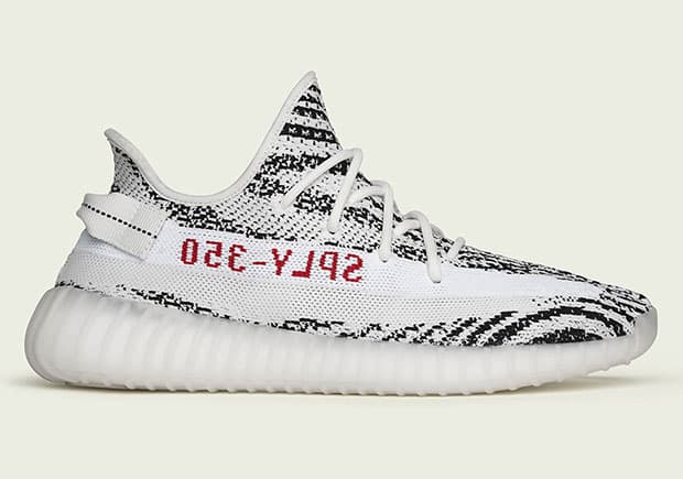 ADIDAS YEEZY BOOST 350 V2 “ZEBRA adidas release photo