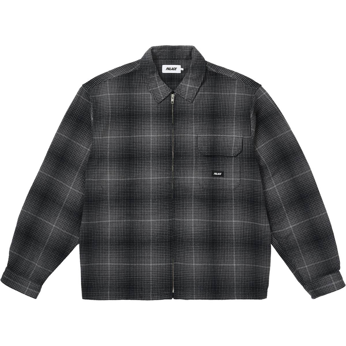 Ghost Zip Shirt Black