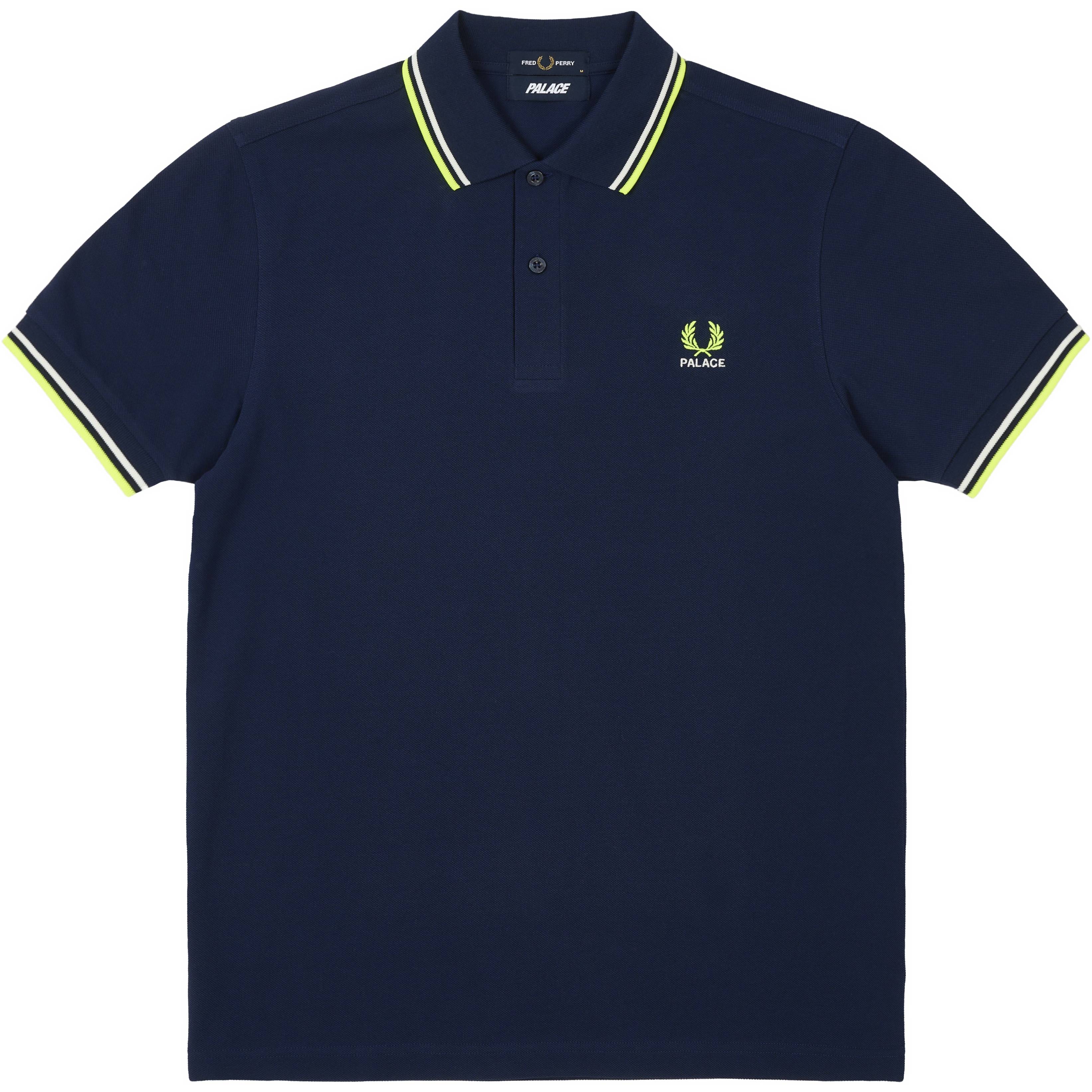 Palace Fred Perry Shirt Peacoat