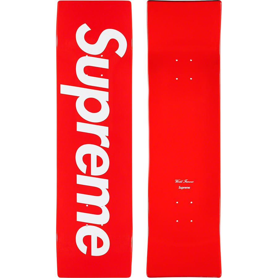 Uncut Box Logo Skateboard