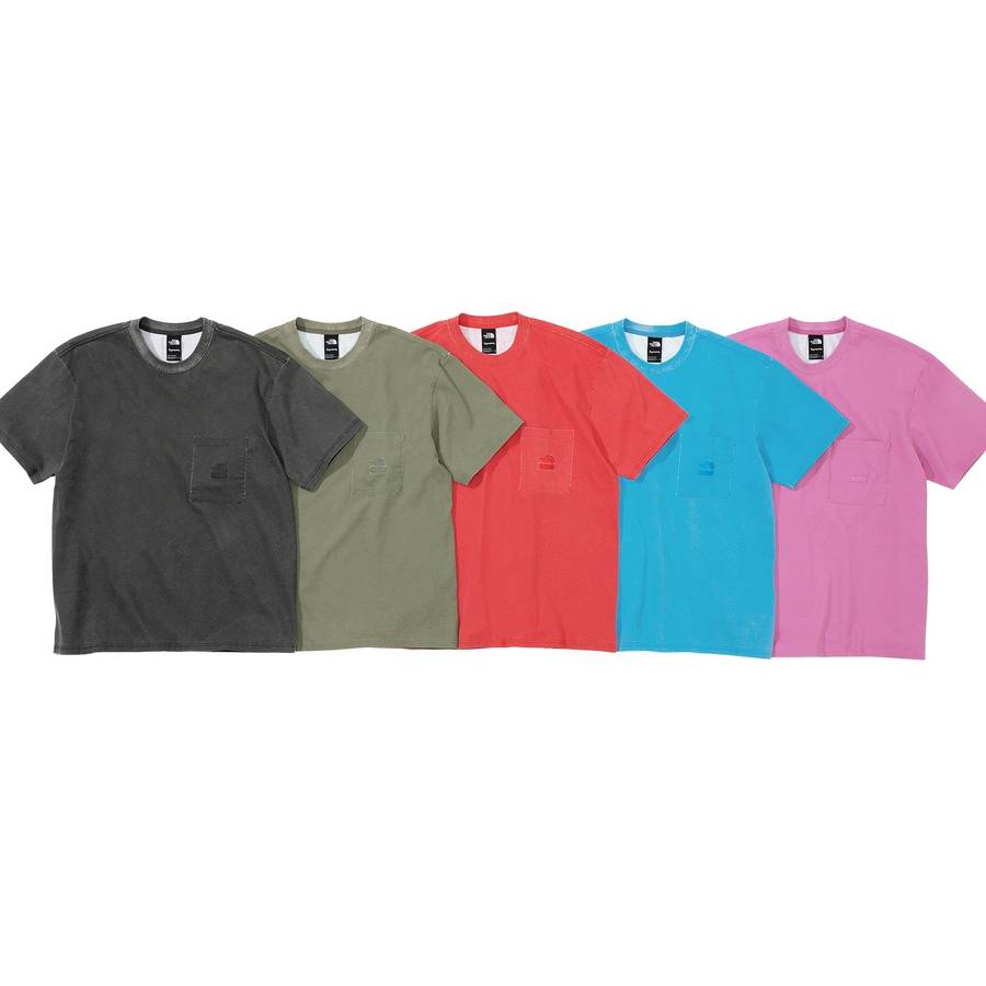 Supreme®/The North Face® Pigment Printed Pocket Tee