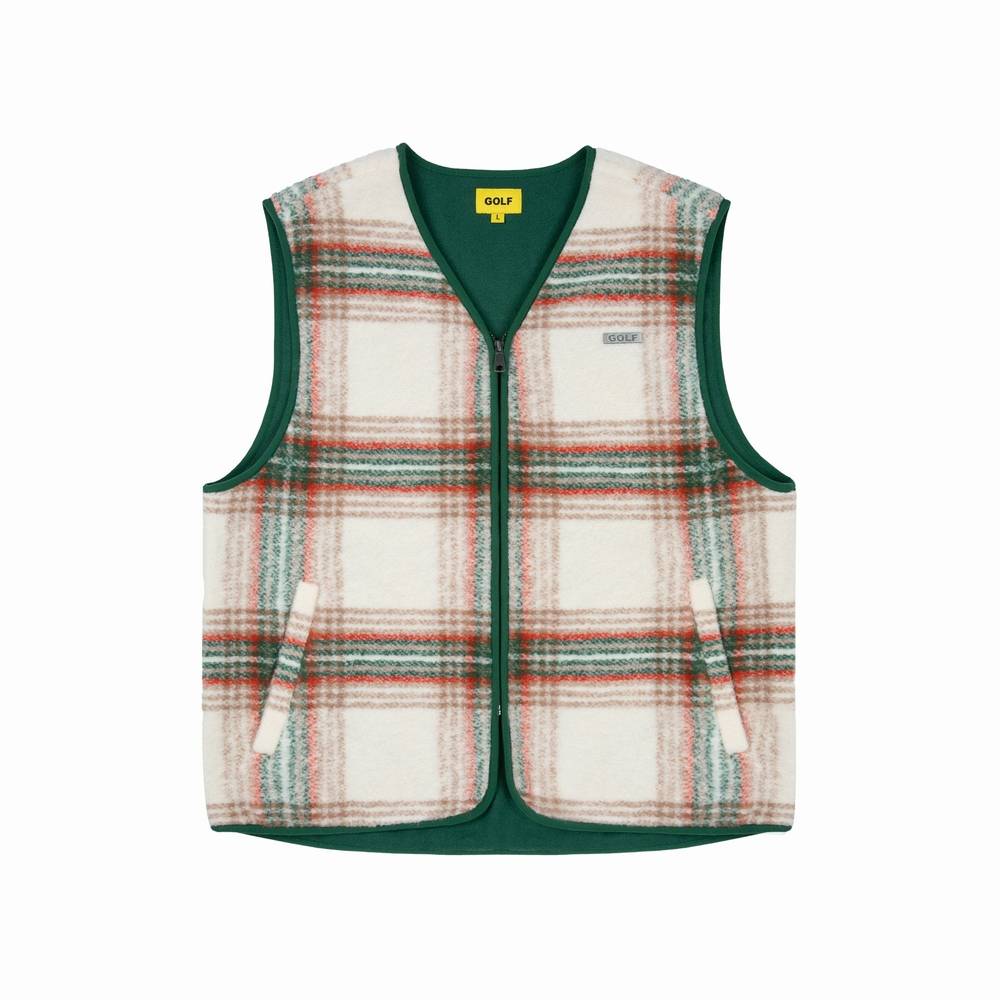Logger Plaid Vest