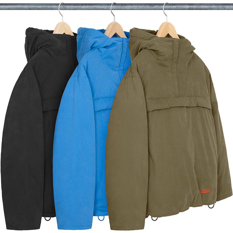 Hooded Down Pullover