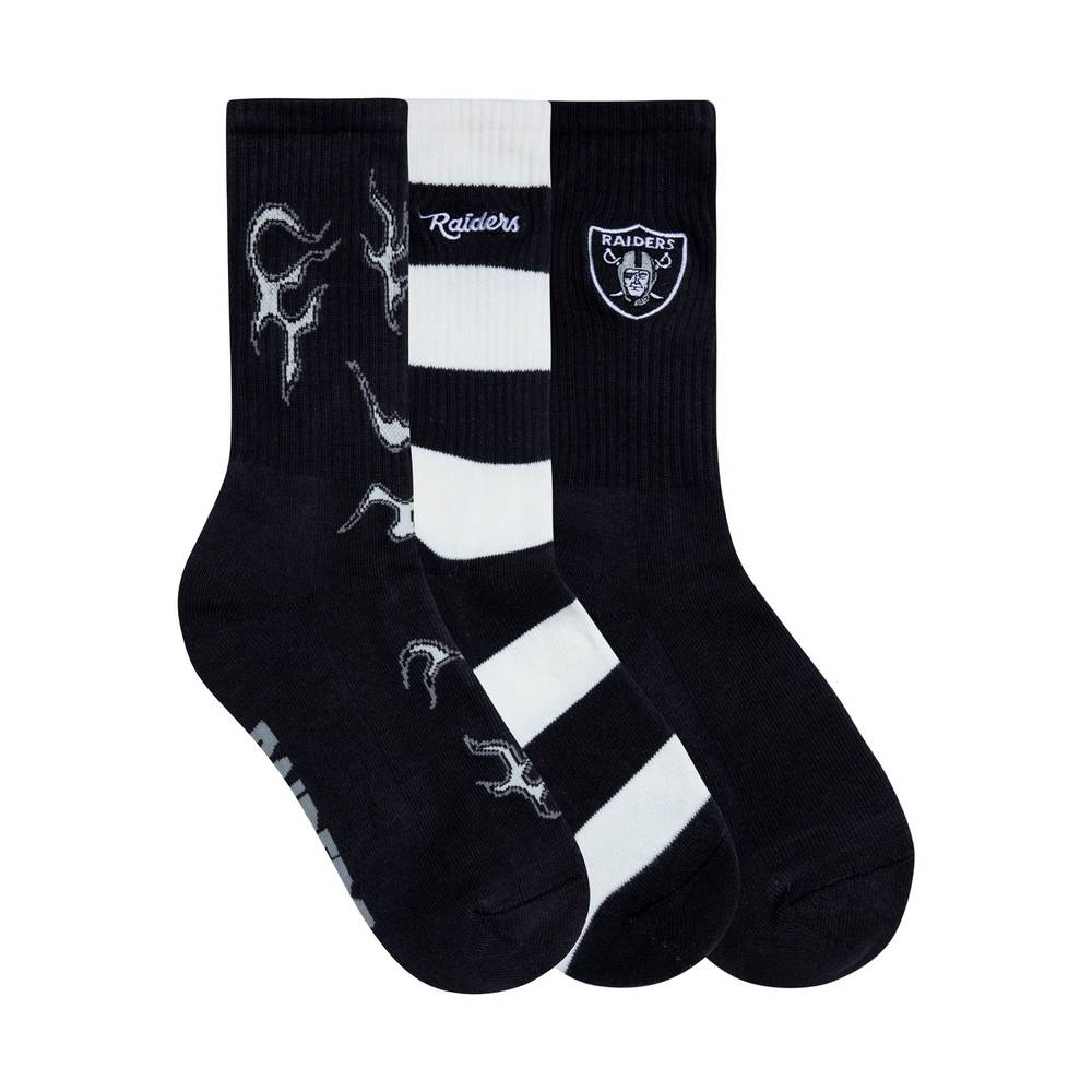 Raiders 3pk Socks