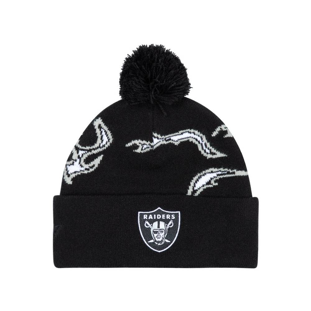 Raiders Flame Beanie