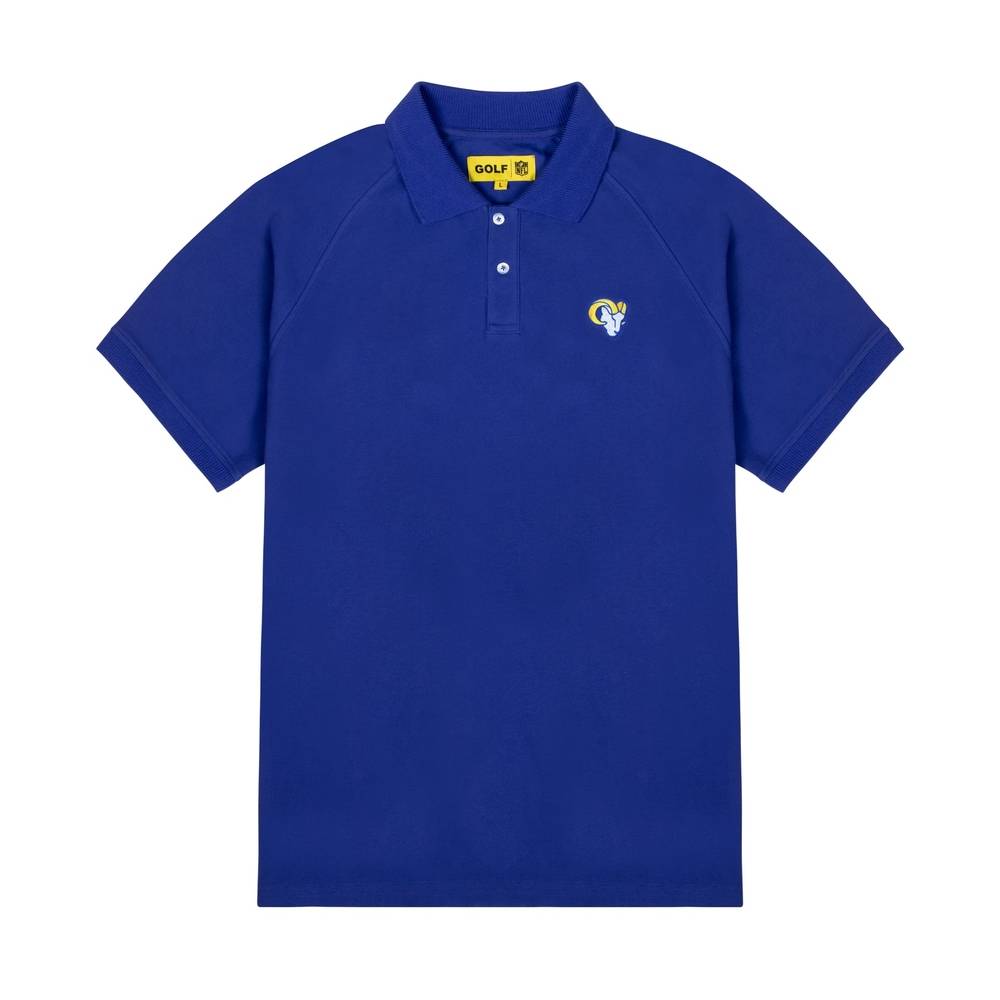 Rams Short Sleeve Polo