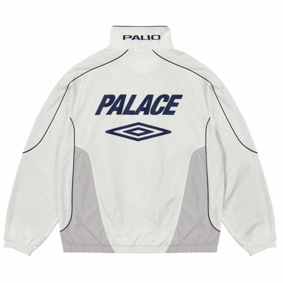 Palace Umbro Track Jacket White