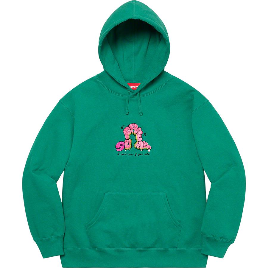 Supreme Don't Care Hooded Sweatshirt