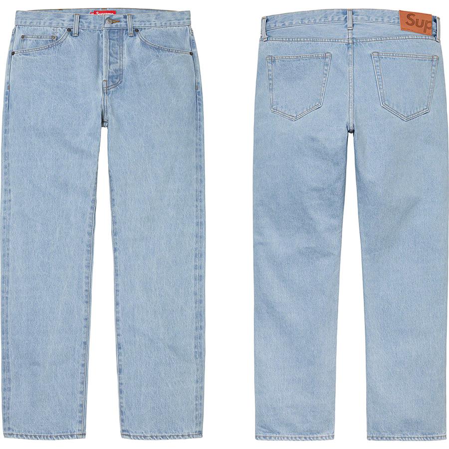 Stone Washed Slim Jean