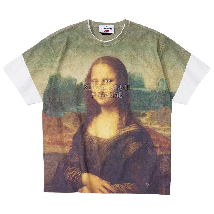 Supreme®/stone Island® S/s Top (Mona Lisa)