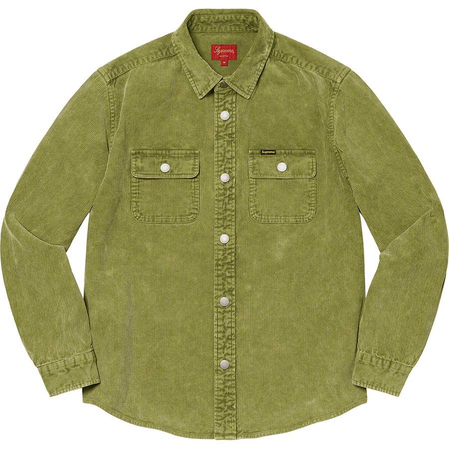 Supreme Washed Corduroy Shirt