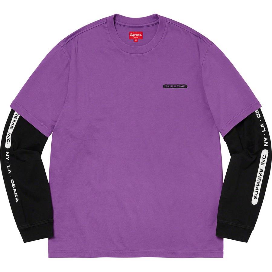 Supreme Paneled L/S Top
