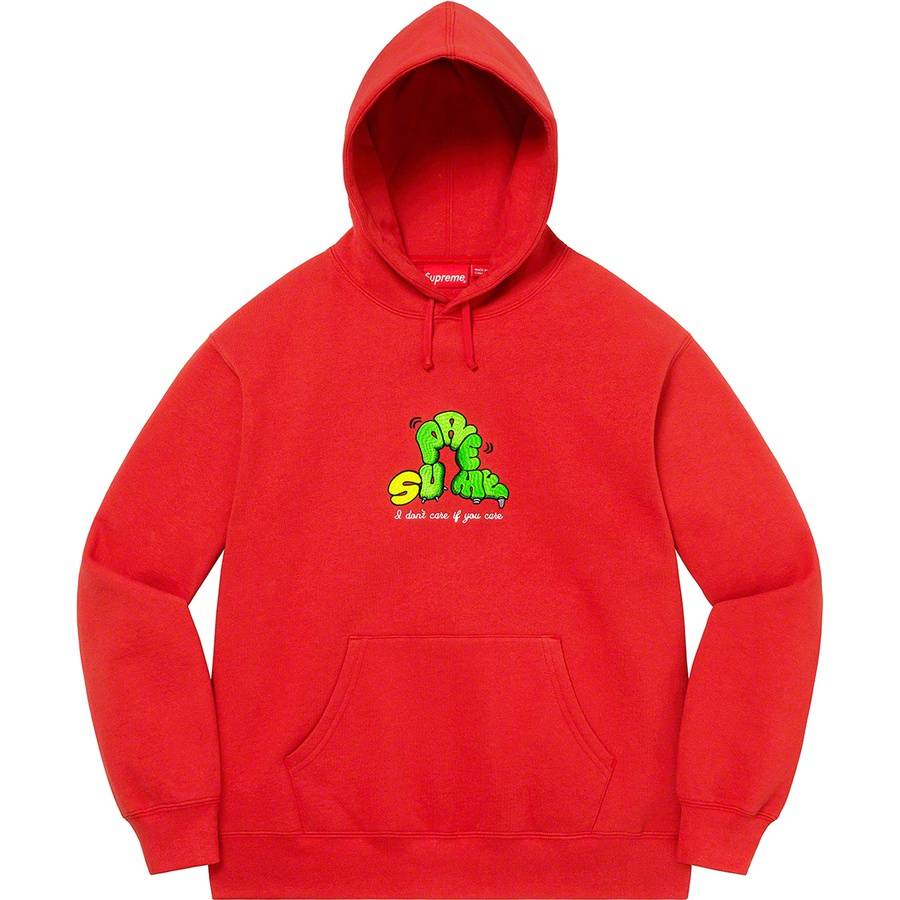 Supreme Don't Care Hooded Sweatshirt