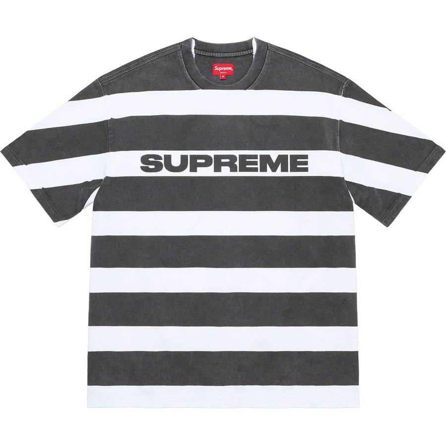 Supreme Printed Stripe S/S Top
