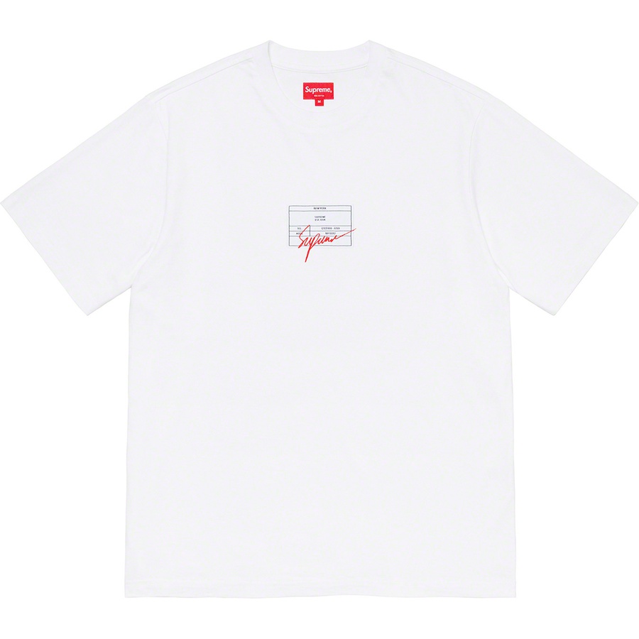 Supreme Signature Label S/S Top