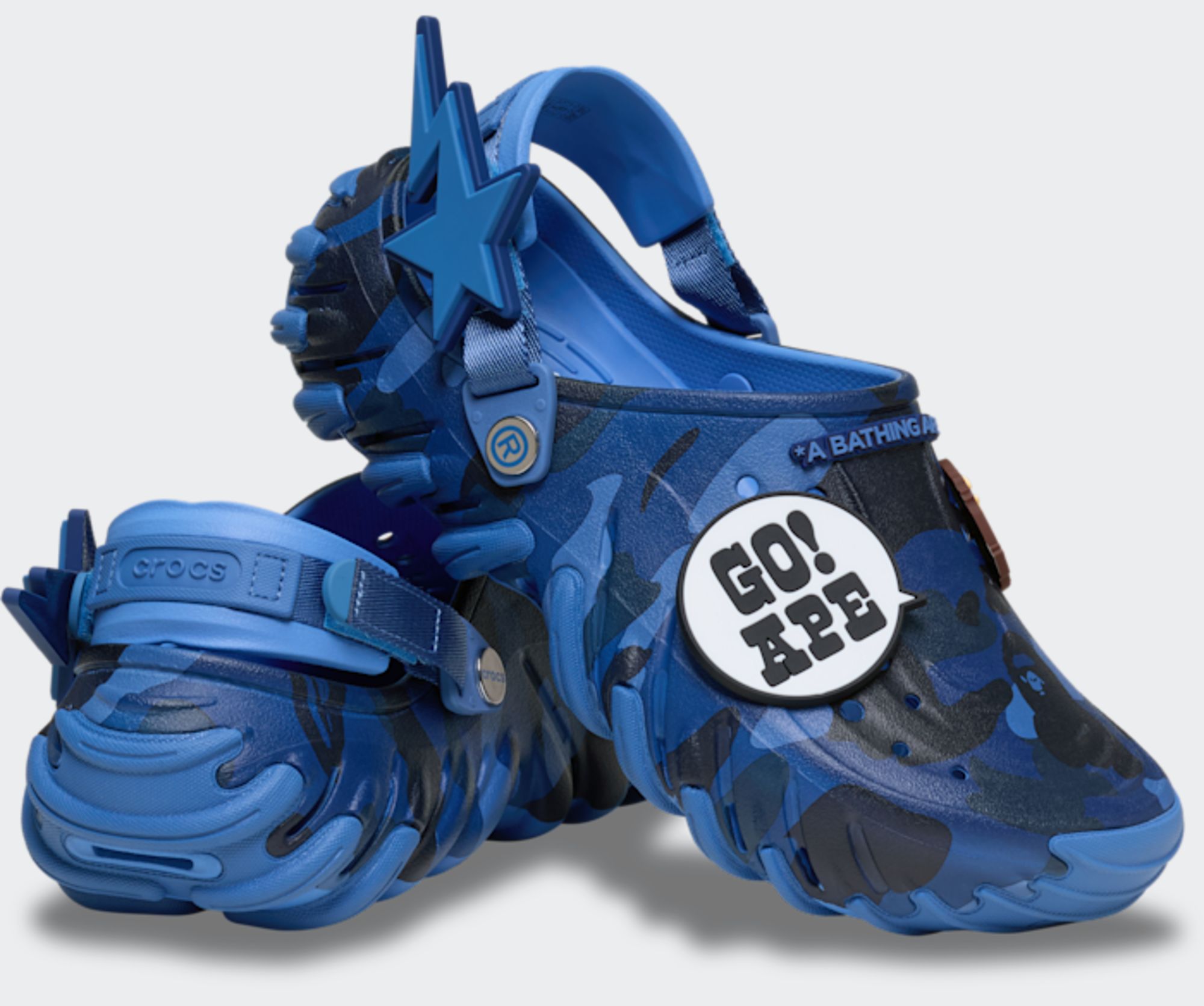 BAPE x Crocs Echo RO Clog 