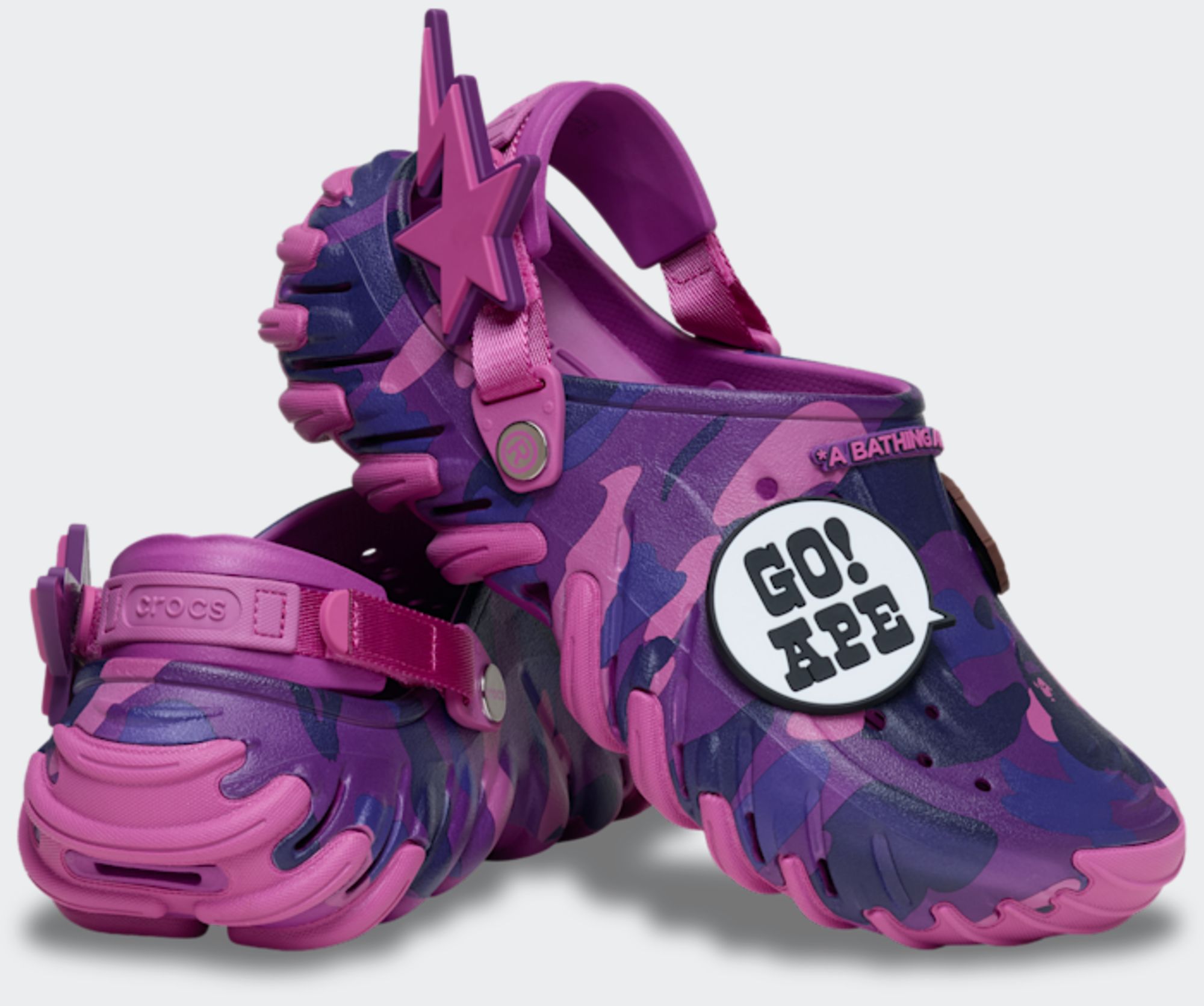 BAPE x Crocs Echo RO Clog 