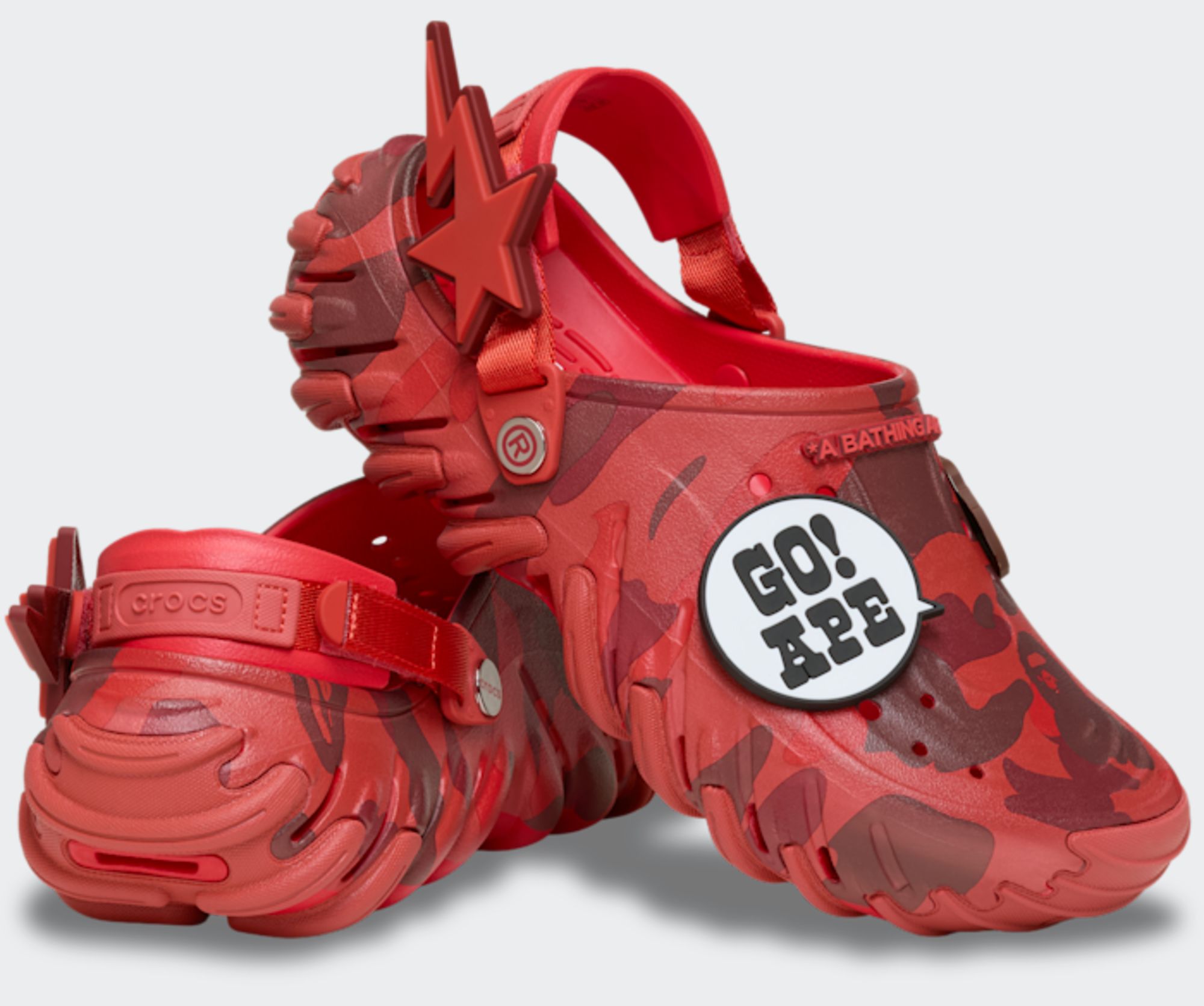 BAPE x Crocs Echo RO Clog 