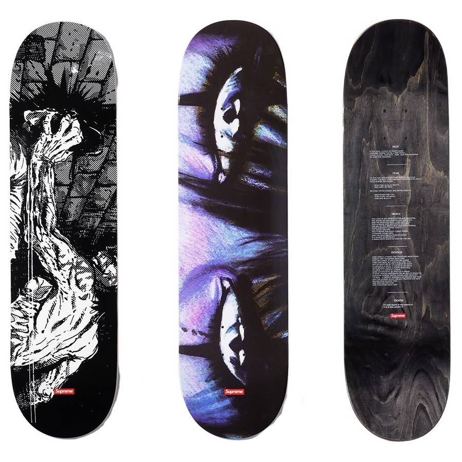 Supreme/The Crow Skateboard