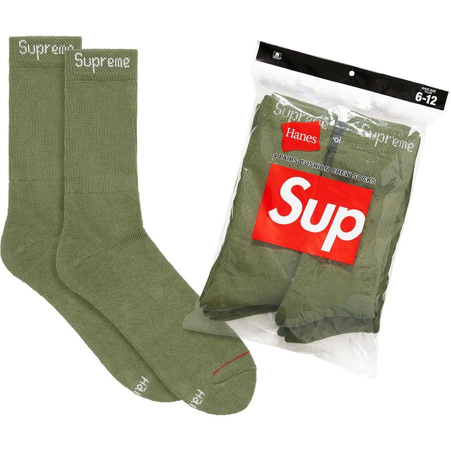 Supreme®/hanes® Crew Socks (4 Pack)