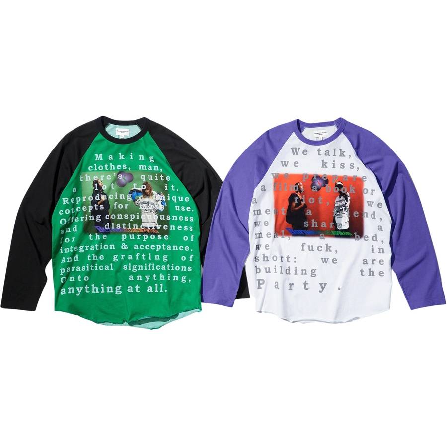 Supreme®/bernadette Corporation Raglan L/s Top