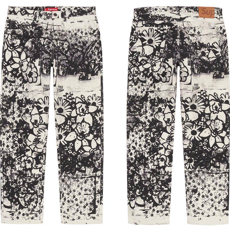 Christopher Wool/supreme Regular Jean