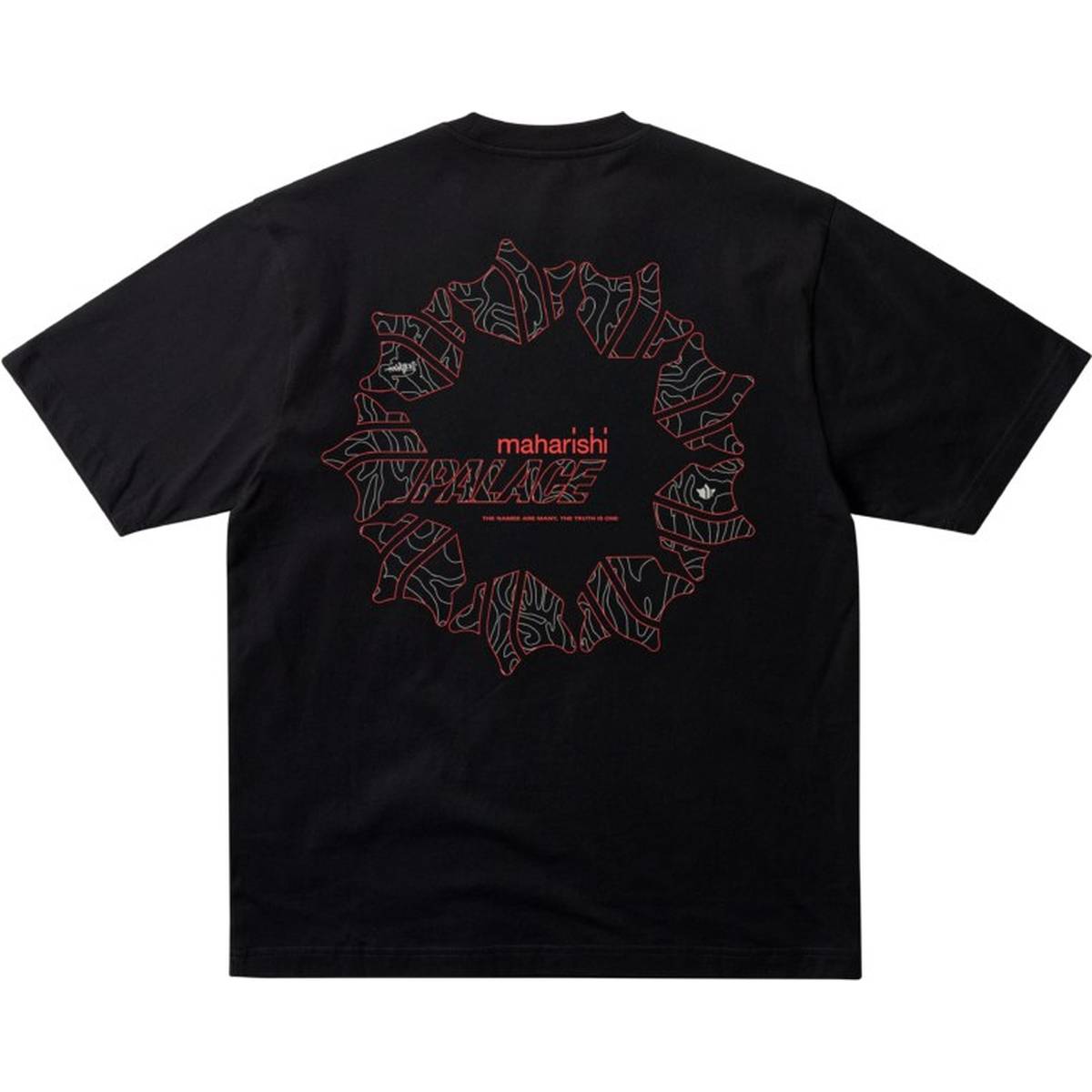 Palace Palace Maharishi Templea Star T-shirt Black