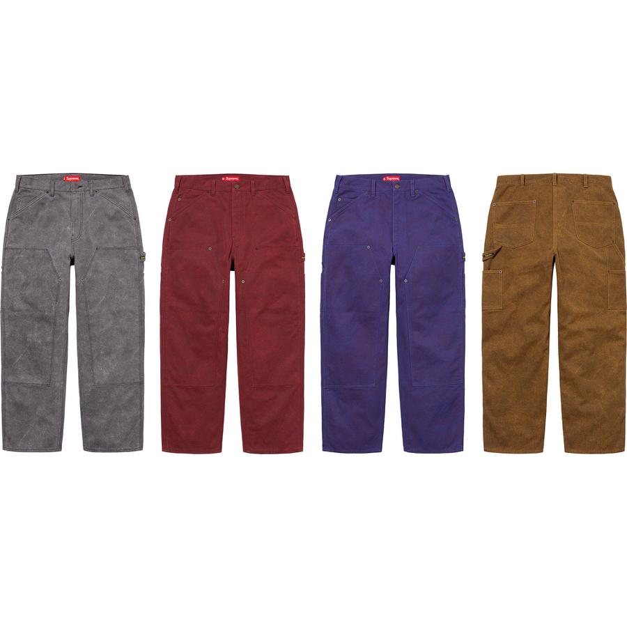 Canvas Double Knee Painter Pant