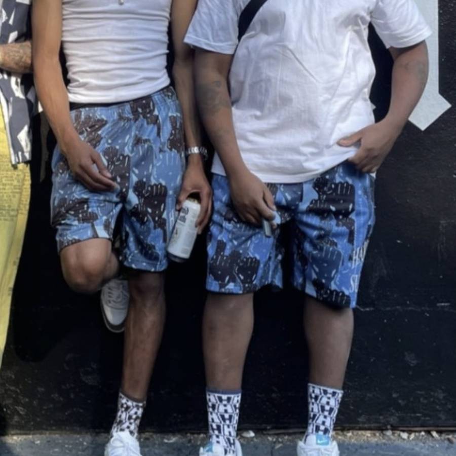 Hardies Camo Basketball Short