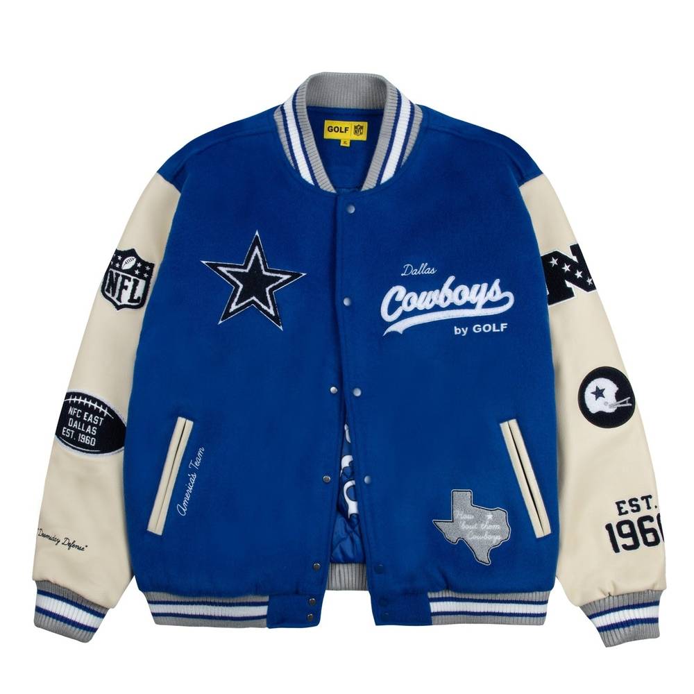 Cowboys Letterman Jacket