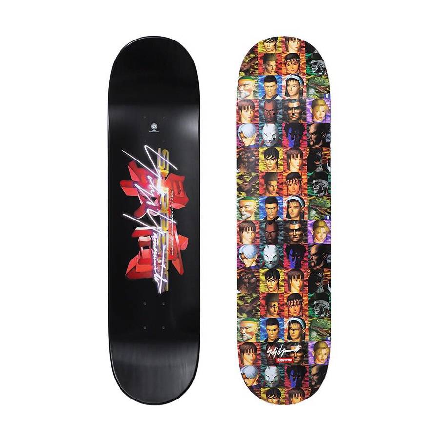 Supreme®/yohji Yamamoto® Tekken™ Skateboard