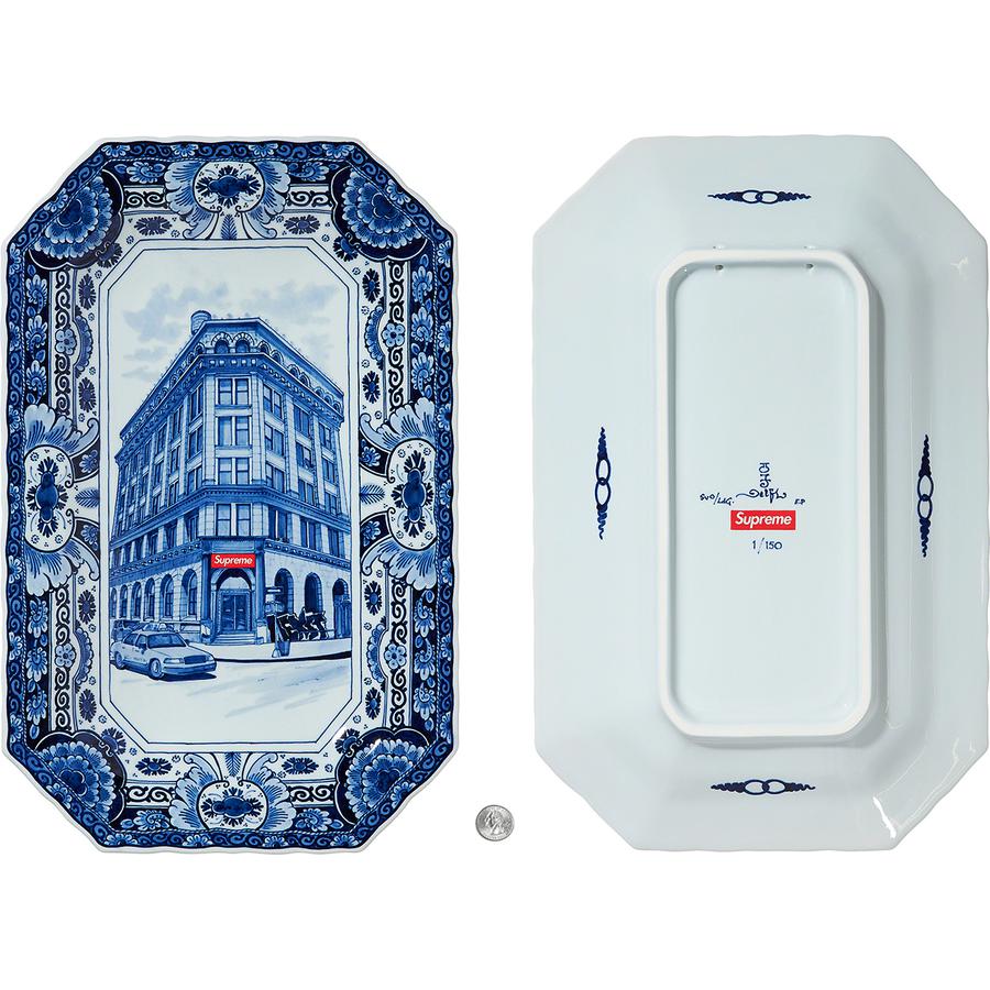 Supreme®/Royal Delft Hand-Painted 190 Bowery Large Plate