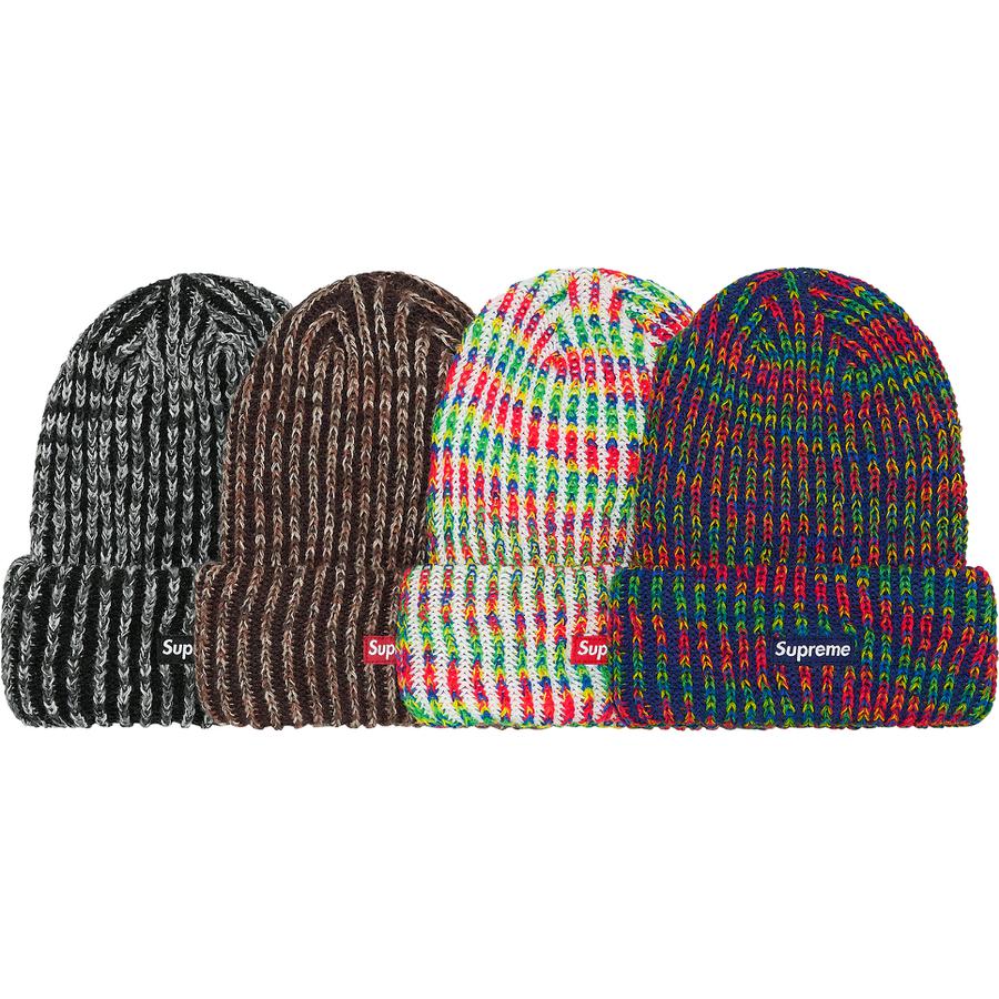 Rainbow Knit Loose Gauge Beanie