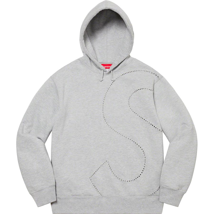Supreme Laser Cut S Logo Hooded Sweatshirt