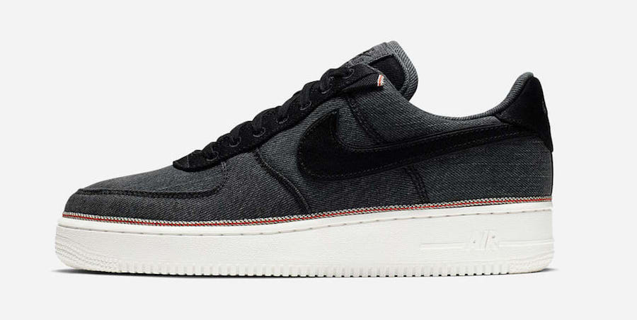 3×1 x Nike Air Force 1 Low “Black Denim”