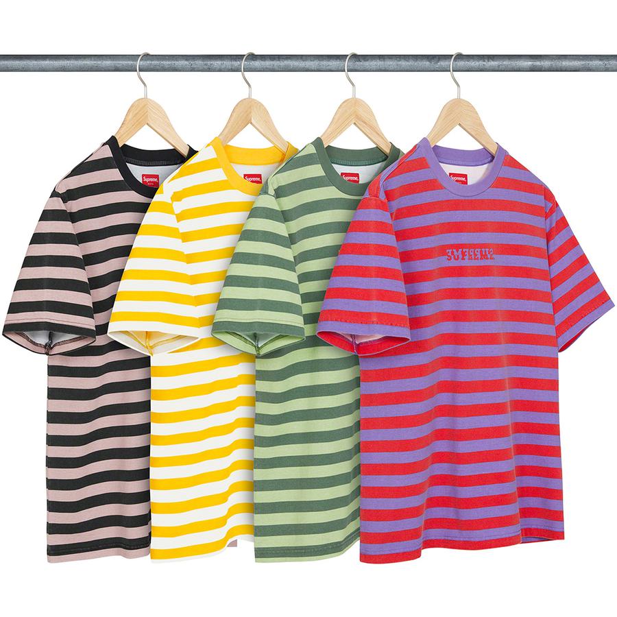 Reverse Stripe S/s Top