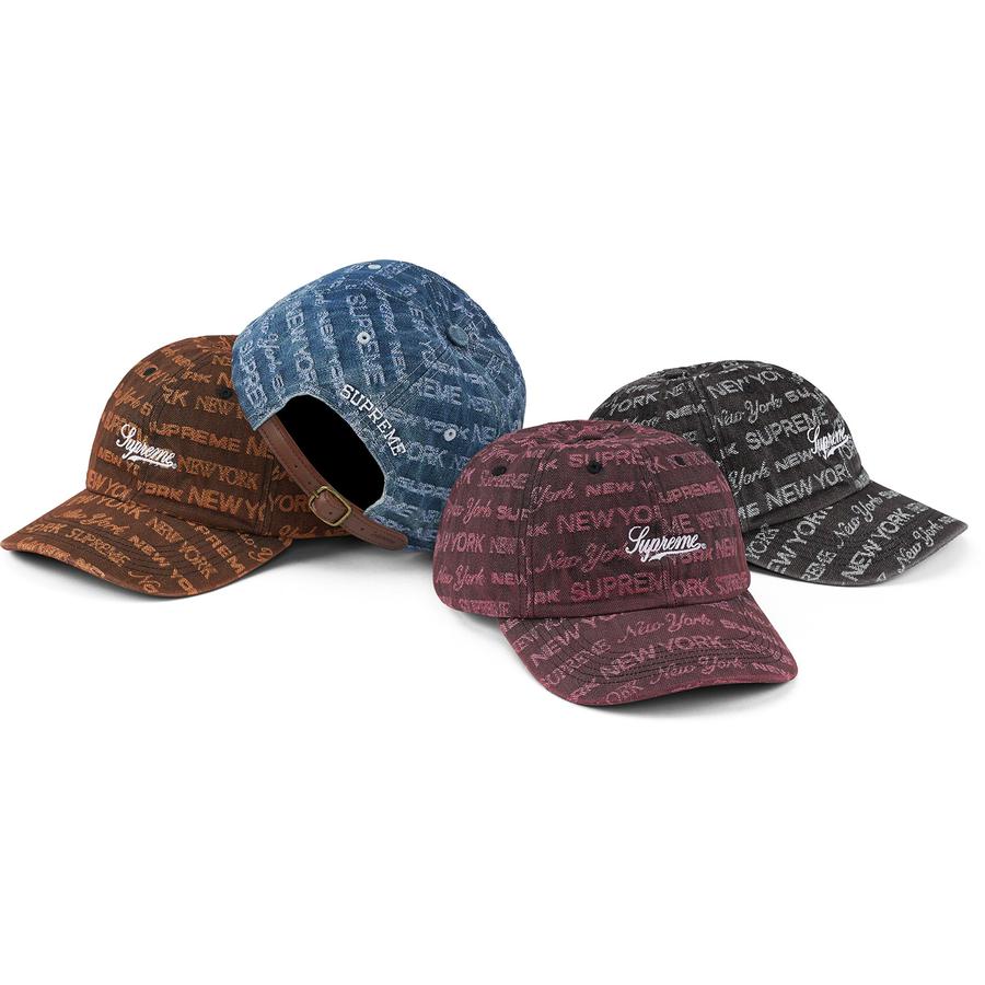 Multi Type Jacquard Denim 6-panel