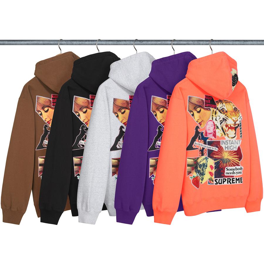 Instant High Patches Hooded Sweatshirt