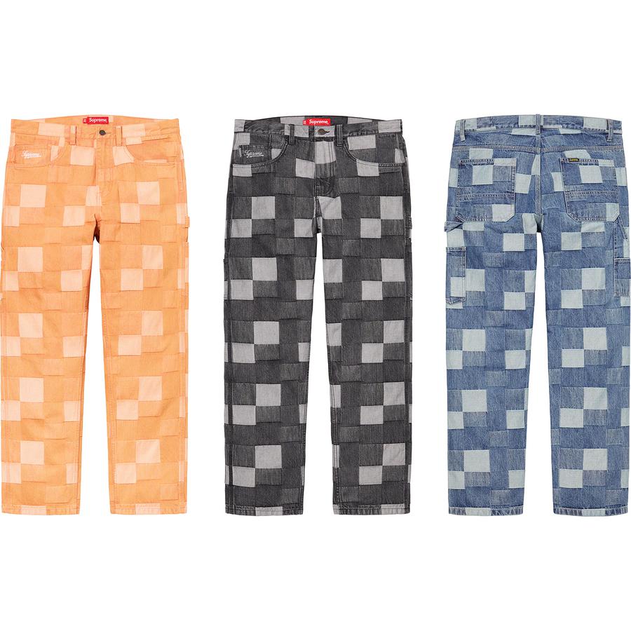 Supreme Patched Denim Painter Pant