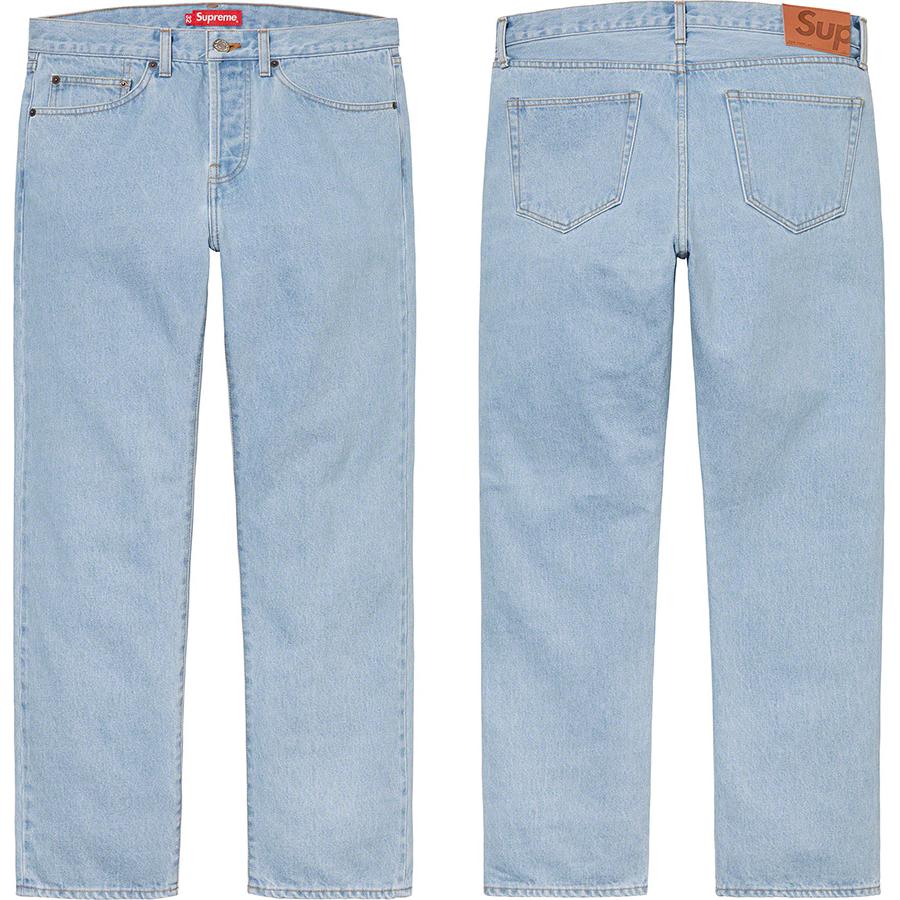 Stone Washed Slim Jean