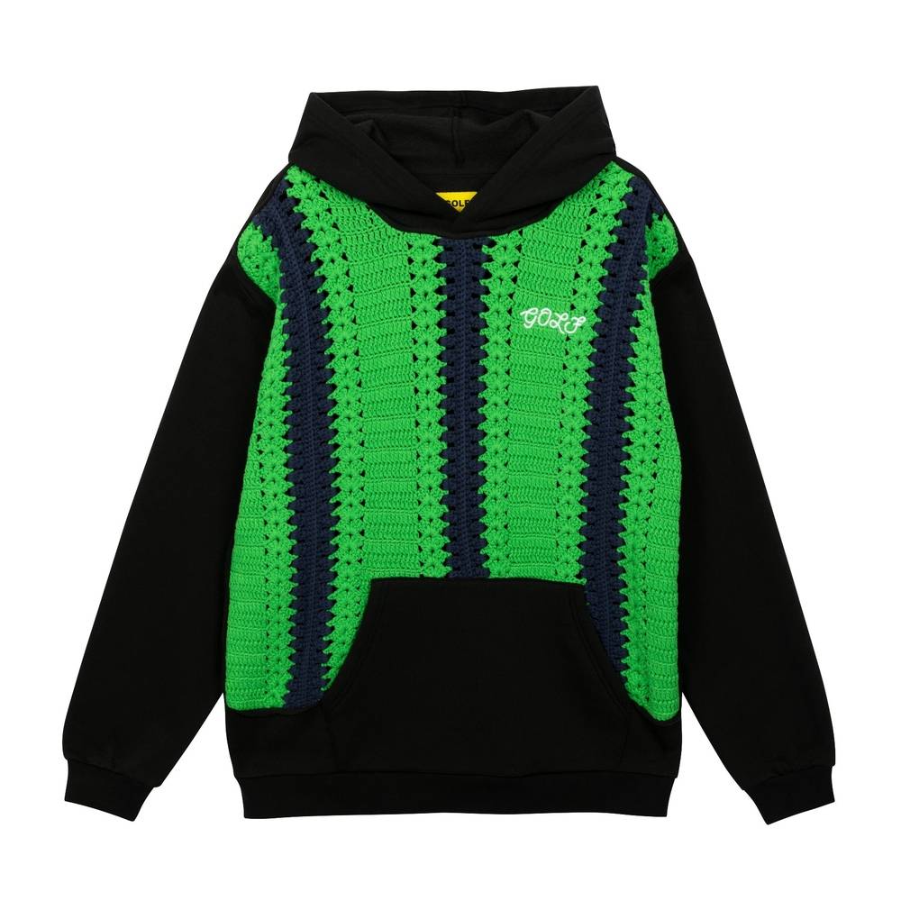 Crochet Front Hoodie