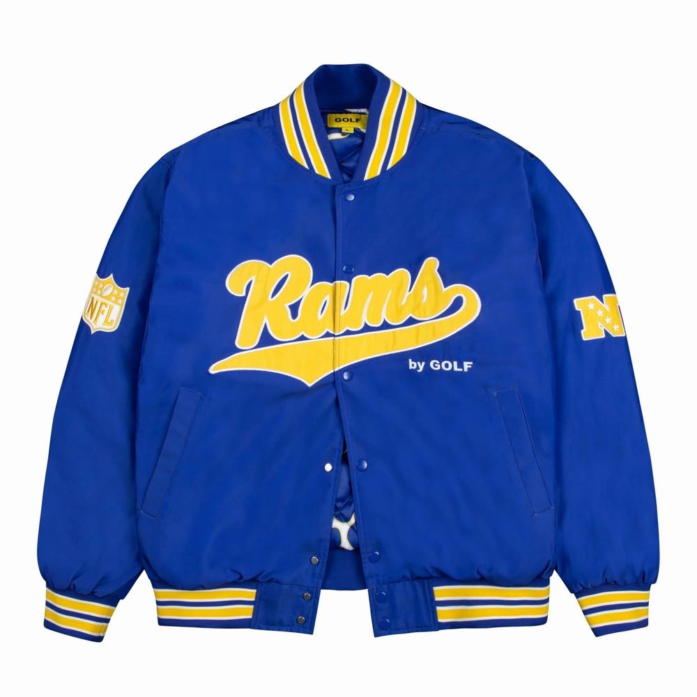 Rams Satin Bomber Jacket
